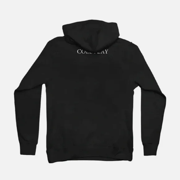 NWOT Unisex Coldplay Music Of The Spheres Black Hoodie - Picture 6 of 6